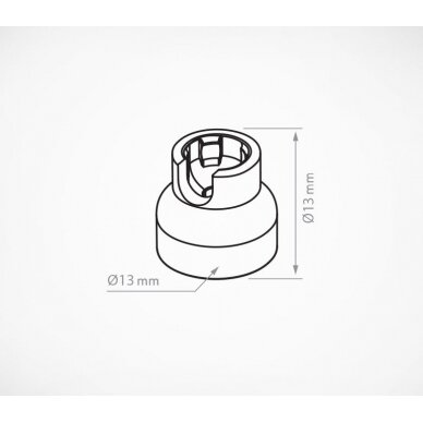 '-Magnetinis pagrindas MAG-BASE-VL 3